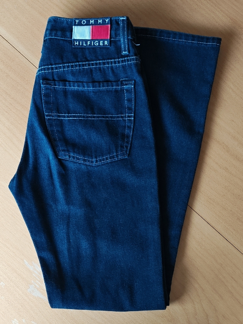 Vintage Tommy Hilfiger Hipster Flare Jeans Denim 26